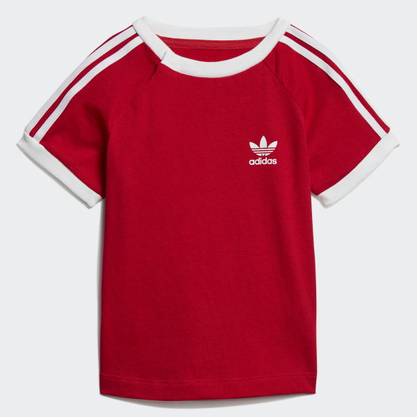 T-shirt 3-Stripes - Rosso adidas | adidas Italia T-shirt 3-Stripes - Rosso adidas | adidas Italia