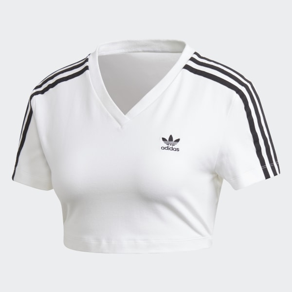 adidas Cropped T Shirt Weiß | adidas Deutschland adidas Cropped T Shirt Weiß | adidas Deutschland