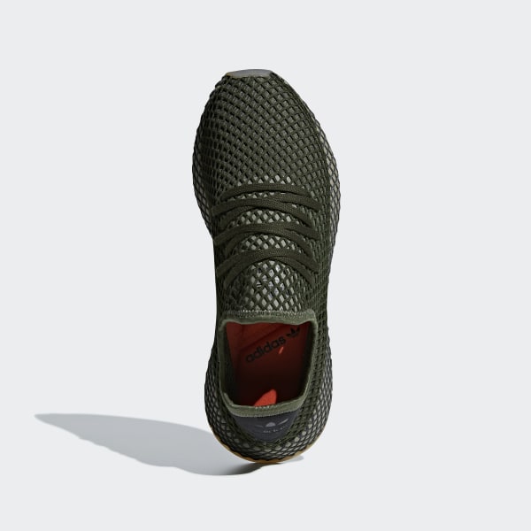 adidas deerupt verde militare