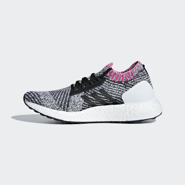 adidas ultra boost cloud white core black shock pink