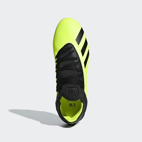 adidas X 18.3 Firm Ground Boots - Yellow | adidas Switzerland