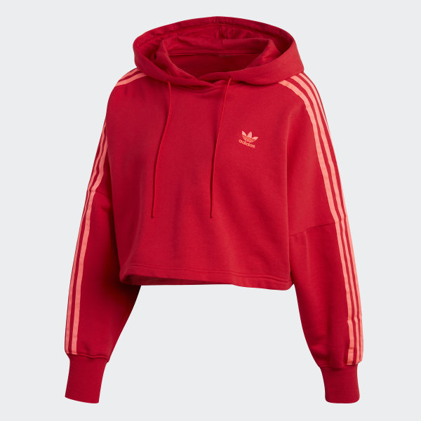 red addidas jumper