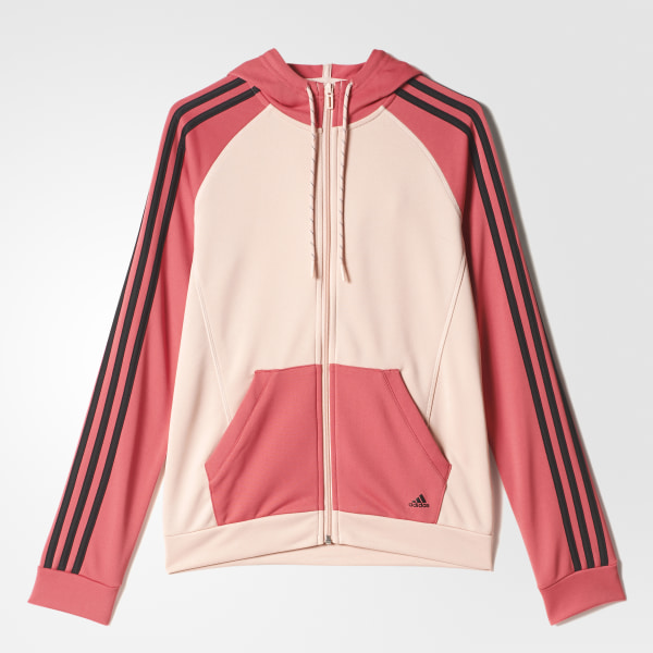 buzo rosado adidas