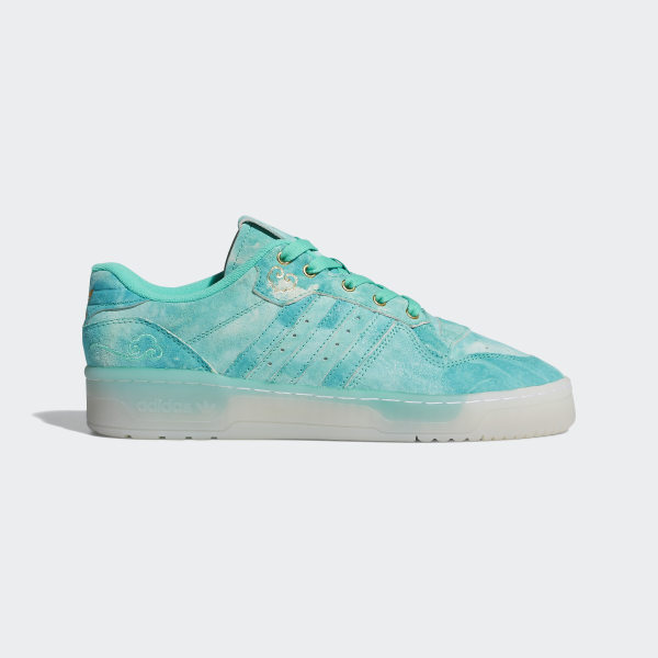 RIVALRY LOW Hi-Res Green / Cloud White / Gold Foil FV4523