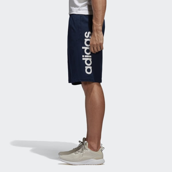 adidas Essentials Linear Shorts Blue | adidas New Zealand adidas Essentials Linear Shorts Blue | adidas New Zealand