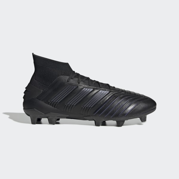 adidas Predator 19.1 Firm Ground Leather Cleats - Black | adidas US