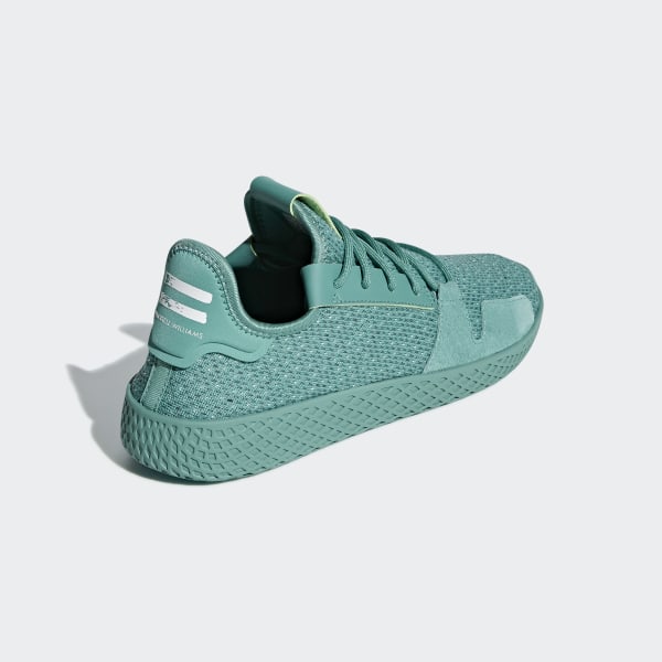 pharrell williams tennis hu shoes green