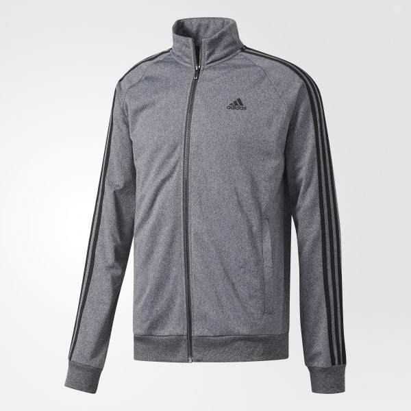 adidas Big and Tall Essentials 3 Stripes Jacket Grey | adidas US adidas Big and Tall Essentials 3 Stripes Jacket Grey | adidas US