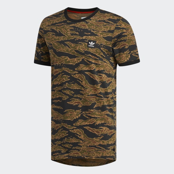 Adidas Camouflage Tee Green Adidas Us