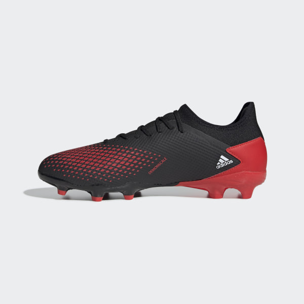 adidas predator red and black