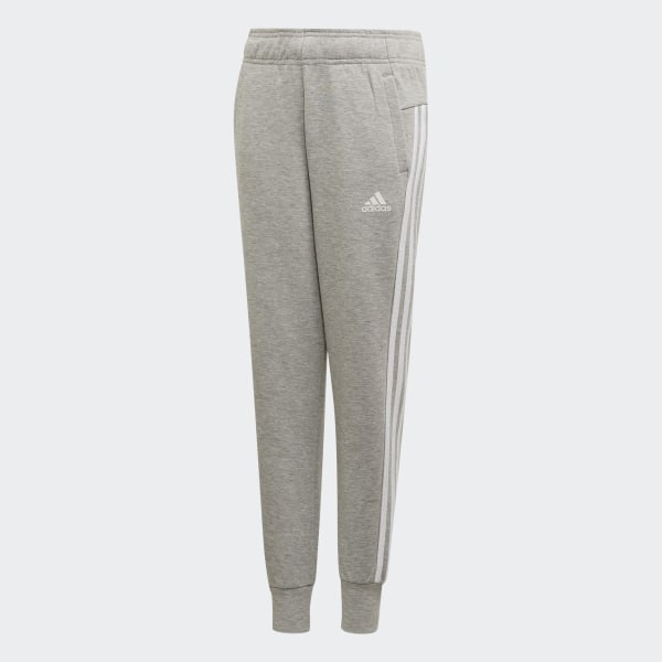 Grey adidas tracksuit bottoms