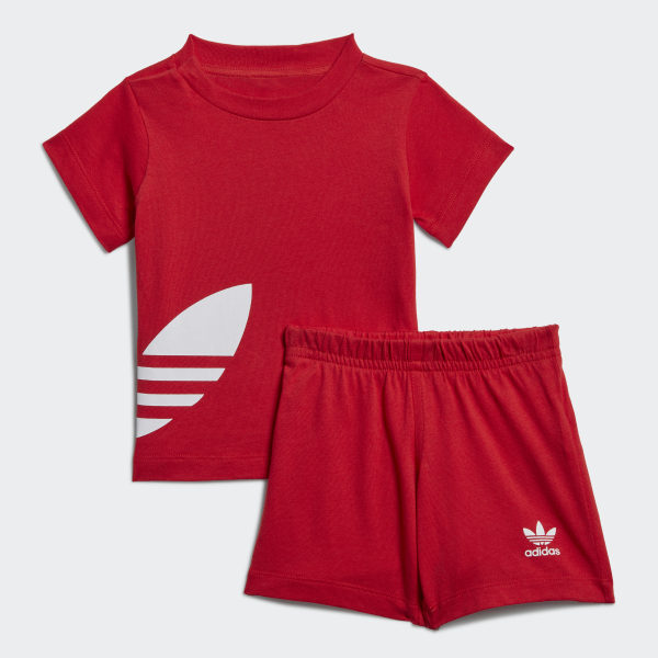 adidas shorts and shirt set women's