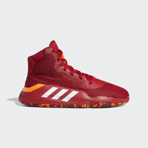 Adidas Pro Bounce 2019 Shoes Red Adidas Us