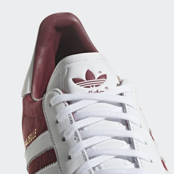 gazelle scarpe bordeaux