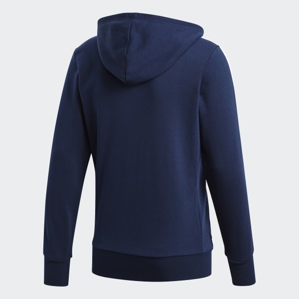 adidas Essentials 3-Stripes Hoodie - Blue | adidas US adidas Essentials 3-Stripes Hoodie - Blue | adidas US