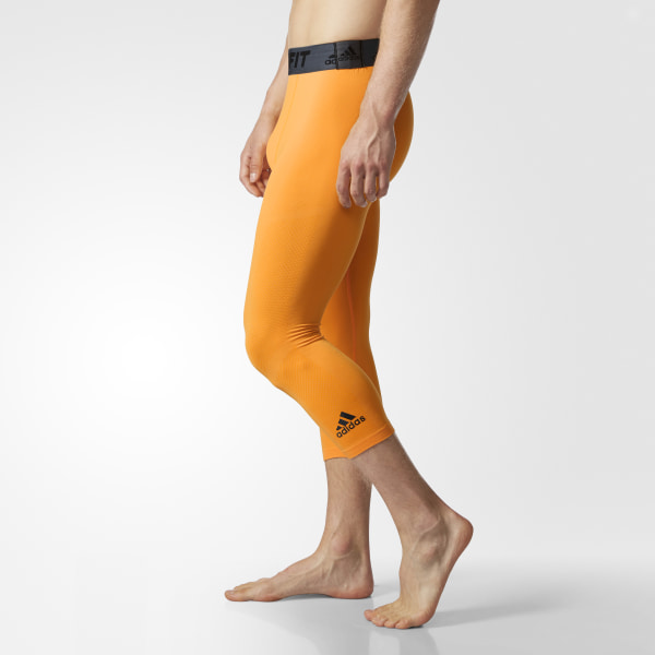 adidas Techfit Primeknit Three Quarter Tights Gold | adidas US adidas Techfit Primeknit Three Quarter Tights Gold | adidas US