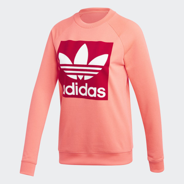 felpa adidas trefoil crew felpa adidas trefoil crew