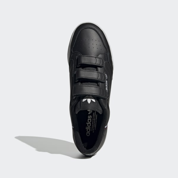 black adidas velcro shoes