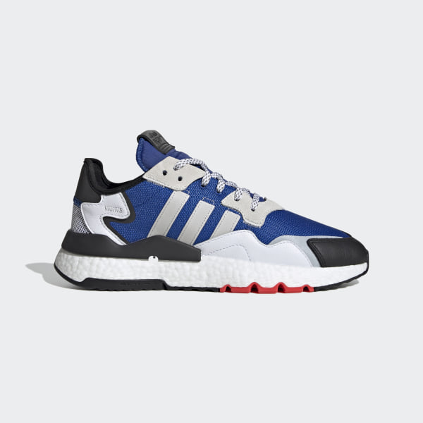 Adidas Nite Jogger Shoes Blue Adidas New Zealand