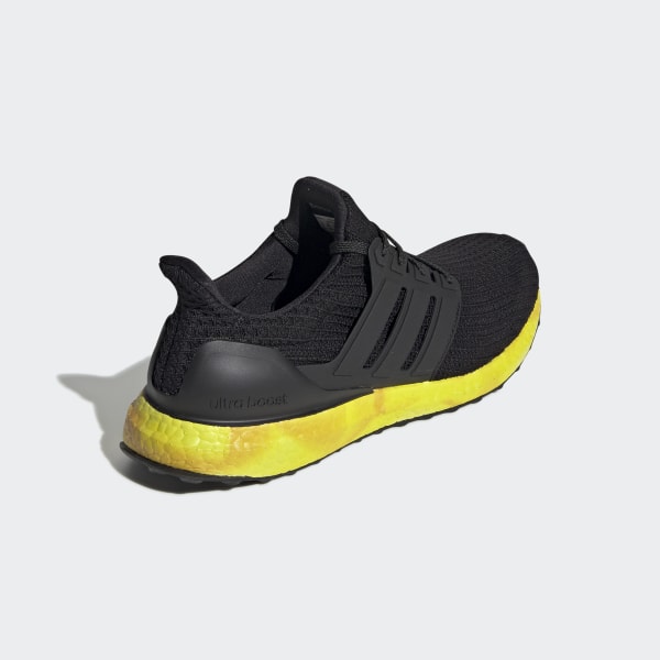 New Adidas Men/'s Ultraboost Rainbow Running Shoes Sneakers Black//Yellow FV7280