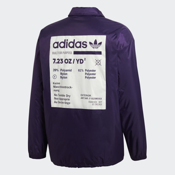 veste adidas violette