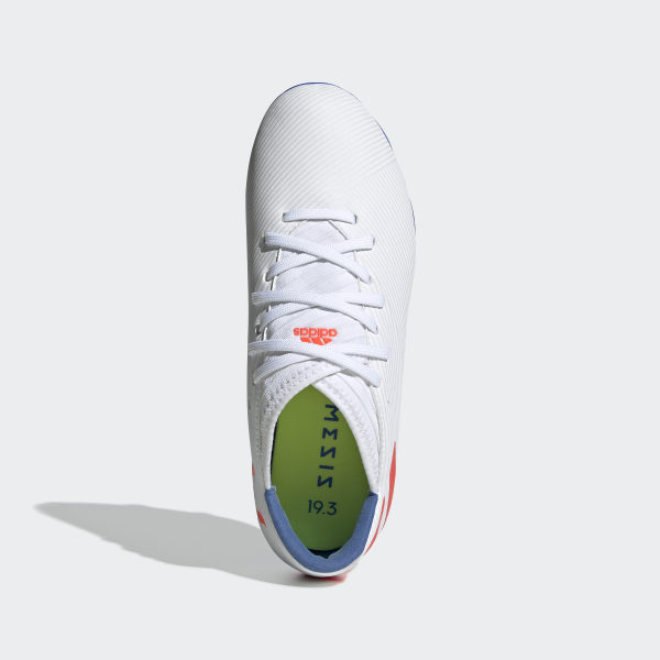 adidas Nemeziz Messi 19.3 FG Fußballschuh Weiß | adidas Adidas performance messi 104 fg white men's shoes football