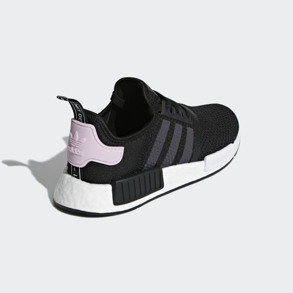 adidas nmd_r1 w core black & clear pink