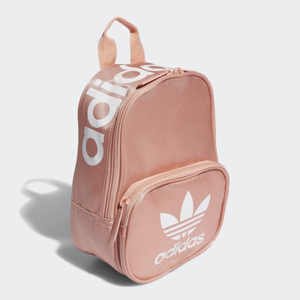 mini pink adidas backpack
