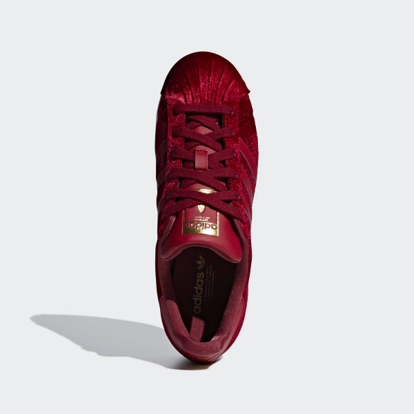 maroon shell toe adidas