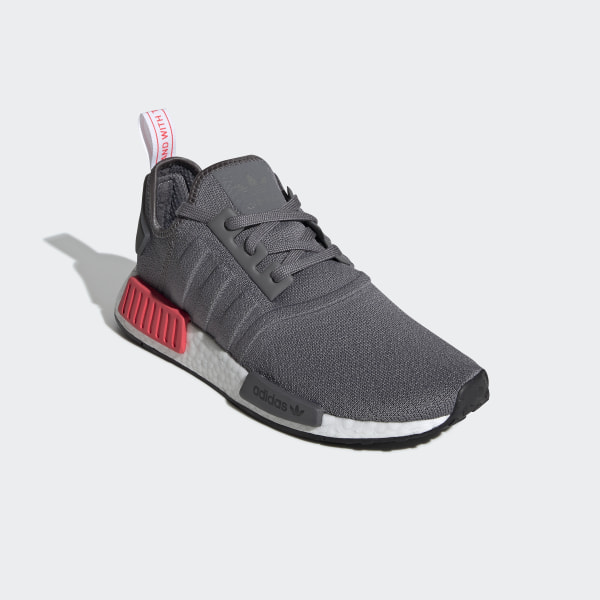 nmd r1 grey and red