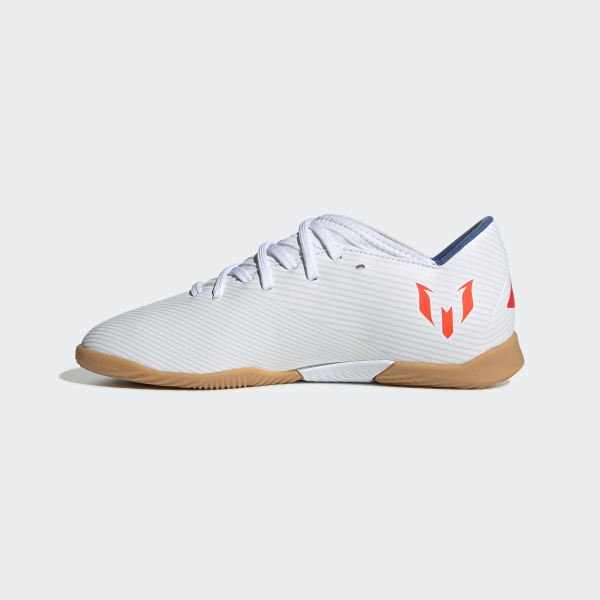 Adidas Nemeziz Messi 19 3 Indoor White Adidas Uk