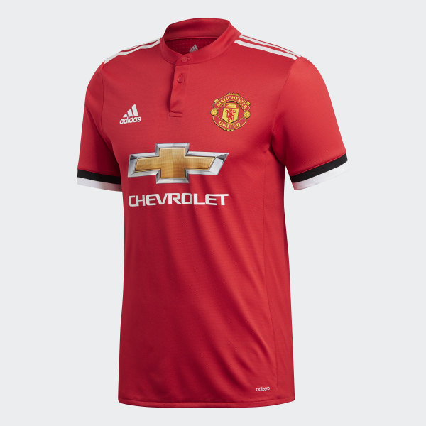 adidas Manchester United Home Authentic Jersey Red adidas MANCHESTER UNITED Trikot Home Kinder 2017 2018