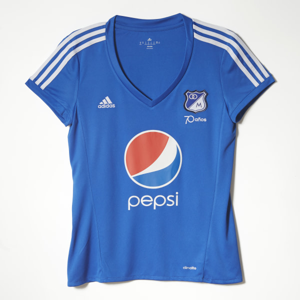 camiseta millonarios mujer