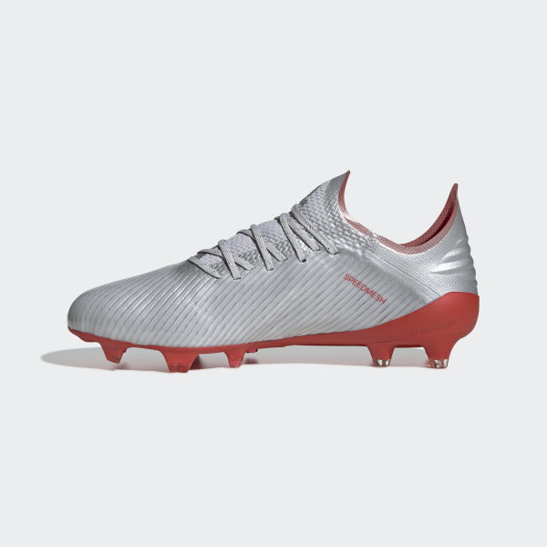 adidas Kinder Fußballschuh X 19.1 FG J silberrot adidas Kinder Fußballschuh X 19.1 FG J silberrot