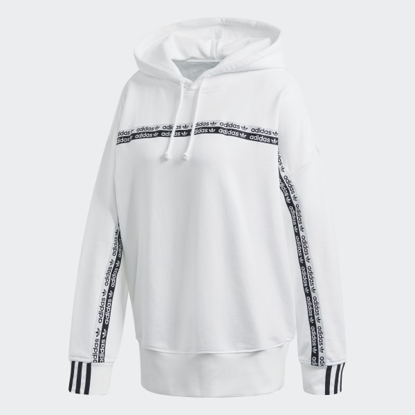 adidas hoodie rot weiß