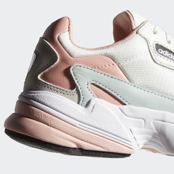 adidas originals falcon in white tint and trace pink