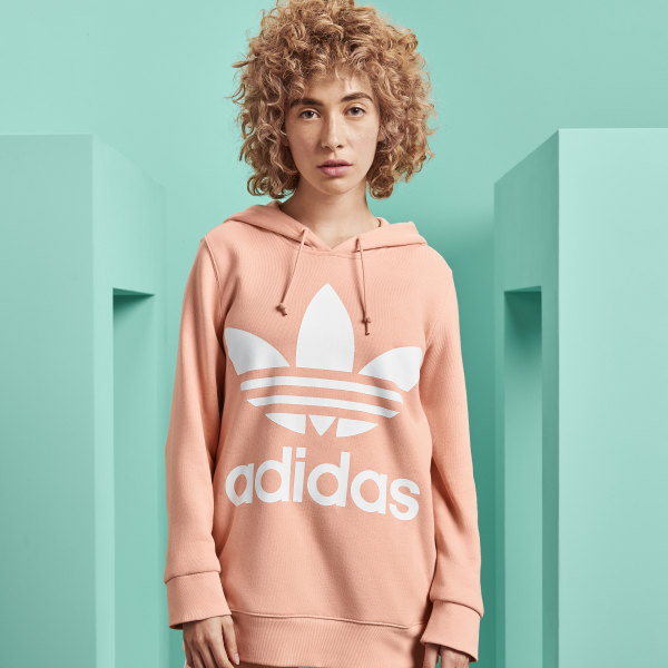 buzo adidas trefoil mujer