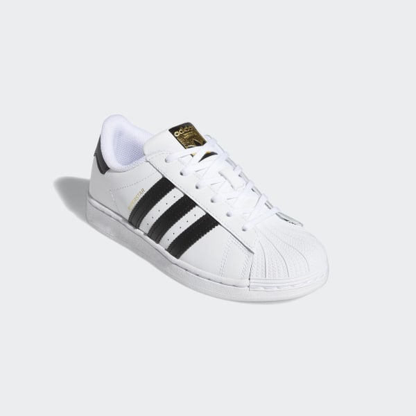adidas superstar white core black