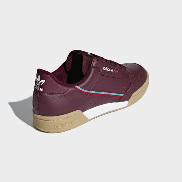 adidas continental 80 rojas