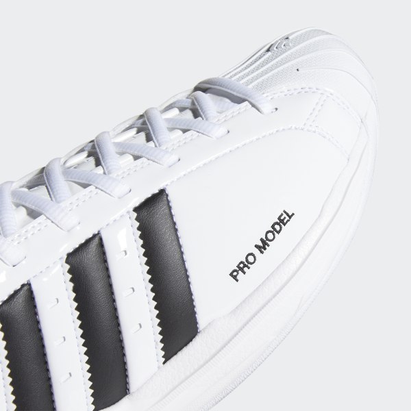 adidas superstar pro model white