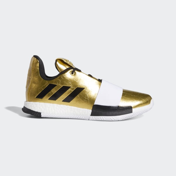 james harden shoes white and gold