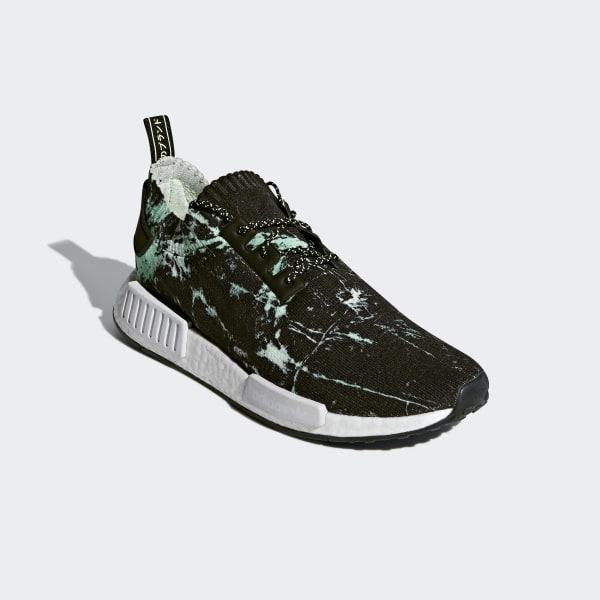 nmd black and green