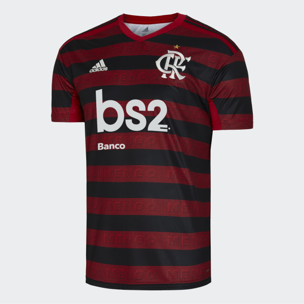 Camisa CR Flamengo 1 Power Red / Black EV7248