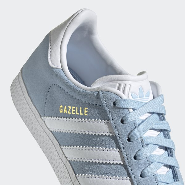 adidas Originals Gazelle (Clear SkyCloud WhiteGold Metallic) adidas Originals Gazelle (Clear SkyCloud WhiteGold Metallic)