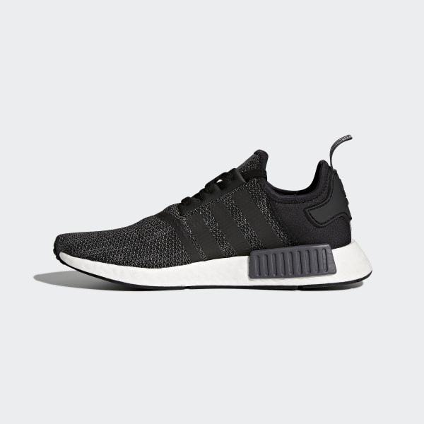 nmd r1 black carbon white