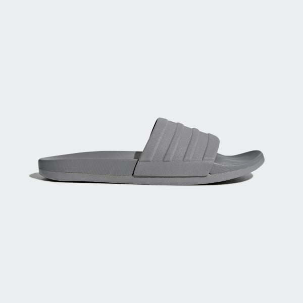 adidas adilette Cloudfoam Plus Mono Badslippers - Grijs | adidas Officiële Shop adidas adilette Cloudfoam Plus Mono Badslippers - Grijs | adidas Officiële Shop