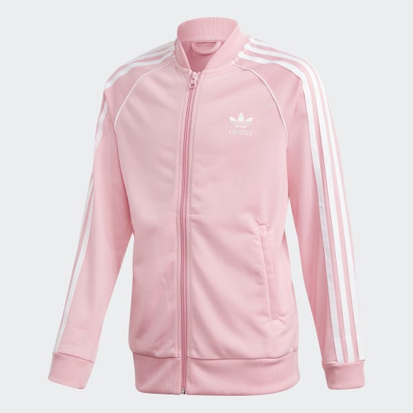 adidas light pink tracksuit