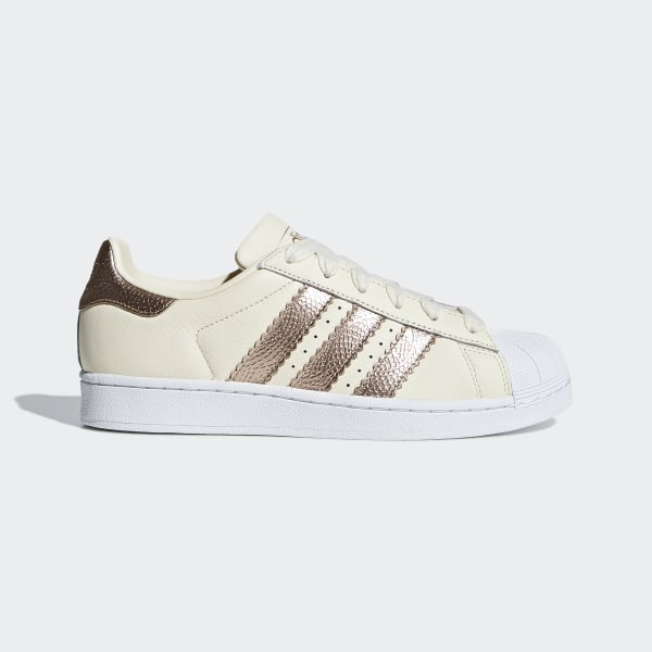 superstar metallic heren beige