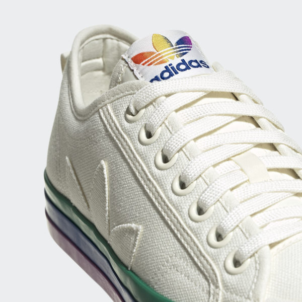 Chaussure Nizza Pride - Blanc adidas | adidas France Chaussure Nizza Pride - Blanc adidas | adidas France