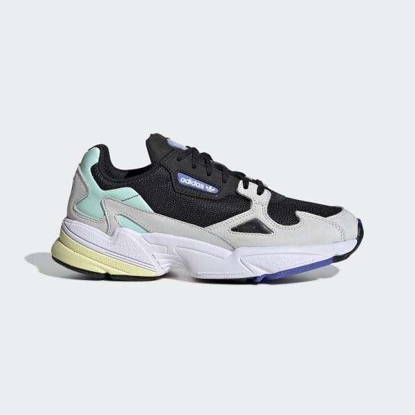 adidas falcon black blue